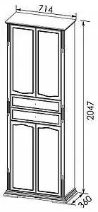 Шкаф-пенал напольный двухстворчатый Aquanet Лагуна 70 белый 00175396 Шкаф-пенал напольный двухстворчатый Aquanet Лагуна 70 белый 00175396, 2