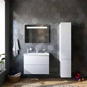 Шкаф-пенал подвесной Am.Pm Gem 30 R белый M90CHR0306WG Шкаф-пенал подвесной Am.Pm Gem 30 R белый M90CHR0306WG, 4
