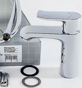 Смеситель для раковины с гигиеническим душем Hansgrohe Metris 110 хром 31285000 Смеситель для раковины с гигиеническим душем Hansgrohe Metris 110 хром 31285000, 5