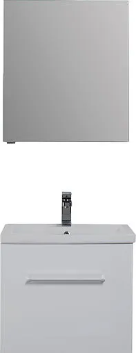 Шкаф-зеркало Aquanet Порто 60 R белый 00195727