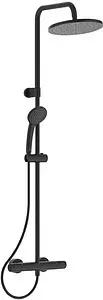 Душевая система с термостатом для душа Ideal Standard Ceratherm чёрный матовый A7546XG Душевая система с термостатом для душа Ideal Standard Ceratherm чёрный матовый A7546XG, 1