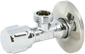 Вентиль регулирующий угловой ½"н x ½"н хром Uni-fitt 185M2000 Вентиль регулирующий угловой ½"н x ½"н хром Uni-fitt 185M2000, 3