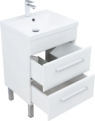 Тумба под умывальник Aquanet Лукка 60 белый 00302396