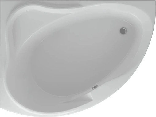 Ванна акриловая Aquatek Альтаир 158x119 L с фронтальной панелью с каркасом (вклеенный) ALT160-0000067