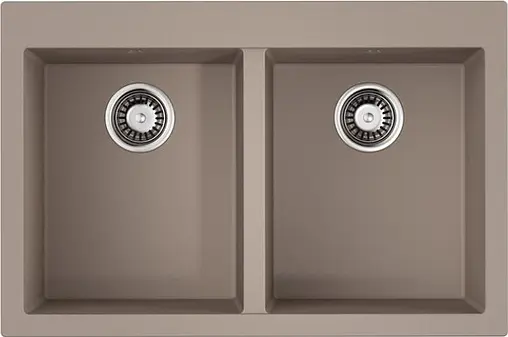 Мойка кухонная Omoikiri Bosen 80-2-BL черный 4993836