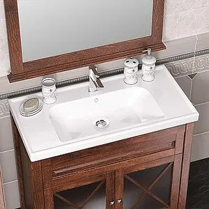 Тумба под умывальник напольный Opadiris Палермо 80 светлый орех 00-00002354, 4