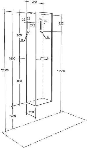 Шкаф-пенал подвесной Aquaton Оливия 40 грей/дуб ойстер 1A254603OLUG0 Шкаф-пенал подвесной Aquaton Оливия 40 грей/дуб ойстер 1A254603OLUG0