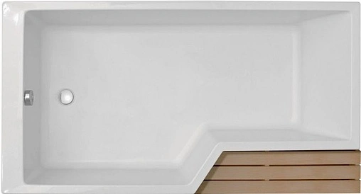 Ванна акриловая Jacob Delafon Bain-Douche NEO 170x90 L белый