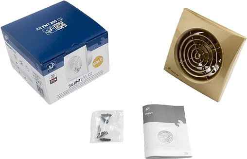 Вентилятор вытяжной Soler &amp; Palau SILENT-200 CZ GOLD