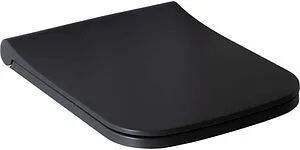 Крышка-сиденье для унитаза с микролифтом Allen Brau Infinity антрацит 4.21014.AN Крышка-сиденье для унитаза с микролифтом Allen Brau Infinity антрацит 4.21014.AN, 1