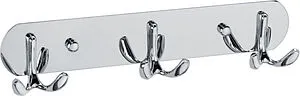 Планка с 3-мя крючками Fixsen Equipment хром FX-2113 Планка с 3-мя крючками Fixsen Equipment хром FX-2113, 1