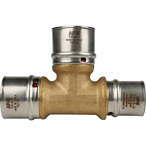 Тройник пресс редукционный 32мм x 32мм x 26мм APE AP131 32x32x26