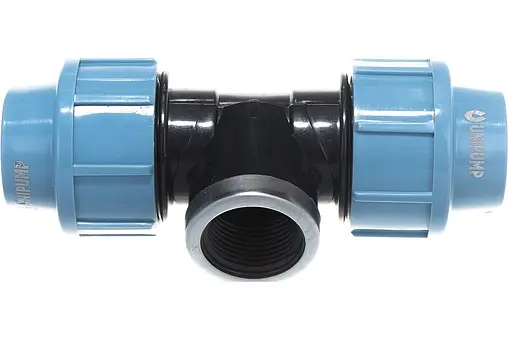Тройник компрессионный переходной 25мм x ¾"в x 25мм Unipump 11068