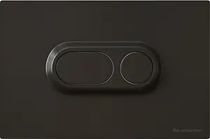 Клавиша смыва для унитаза ArtCeram Atelier 702.000.17 черный матовый, 1