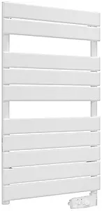 Полотенцесушитель электрический лесенка Atlantic Adelis 984x556 W 500W белый матовый 002238, 3