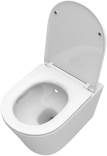 Унитаз подвесной безободковый BelBagno Tre Tornado белый BB5180CH-TOR/SC