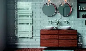 Полотенцесушитель водяной лесенка Lazzarini Pieve 1380х550 белый 386304, 3