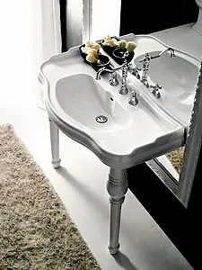 Раковина Kerasan Retro 100 белый 105001*3 Раковина Kerasan Retro 100 белый 105001*3, 3