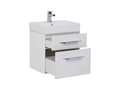 Тумба под умывальник подвесная Aquanet Виченца 60 белый 00196252