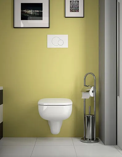 Унитаз подвесной безободковый Geberit Smyle Square Rimfree белый 500.210.01.1