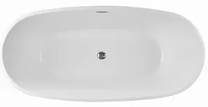 Ванна акриловая отдельностоящая Swedbe Vita 170x80 8815, 2