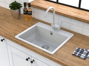 Мойка кухонная GranFest Vertex V-580 бежевый Мойка кухонная GranFest Vertex V-580 бежевый, 4