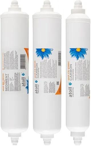 Комплект сменных картриджей Atoll №206 STDA ATECRT208