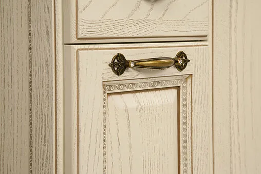 Шкаф-пенал напольный Aquaton Жерона 35 L белое золото 1A158903GEM4L