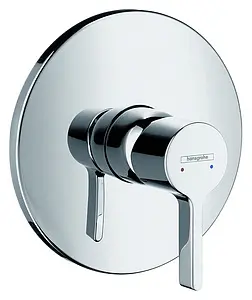 Смеситель для душа скрытого монтажа Hansgrohe Metris S хром 31665000 Смеситель для душа скрытого монтажа Hansgrohe Metris S хром 31665000, 1
