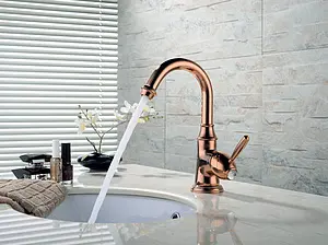 Смеситель для раковины Lemark Spark розовое золото LM6707RG Смеситель для раковины Lemark Spark розовое золото LM6707RG, 3