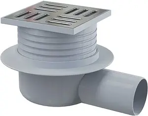 Трап горизонтальный Set AlcaPlast 150x150мм APV26 Трап горизонтальный Set AlcaPlast 150x150мм APV26, 1