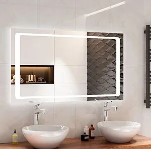 Зеркало с подсветкой Continent Atlantis Led 100x70 ЗЛП496, 4