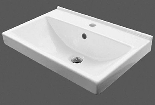 Тумба-умывальник подвесная Comforty Никосия 60П дуб белый 00004138879CF