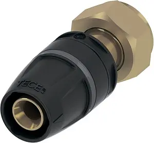 Муфта push-fit с накидной гайкой 16мм x ½"нг TECElogo 8630201 Муфта push-fit с накидной гайкой 16мм x ½"нг TECElogo 8630201, 1