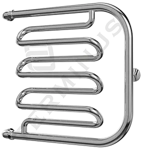 Полотенцесушитель водяной Terminus Фокстрот-Лиана AISI 500х600 полированная сталь 4620768880988, 2