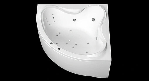 Ванна акриловая Aquanet Flores 150x150 00203933