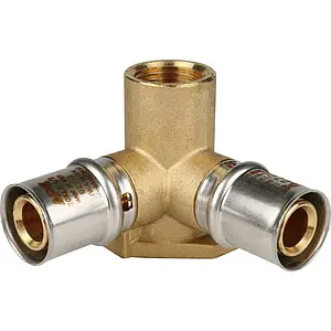 Водорозетка пресс проходная 20мм x ½"в x 20мм APE AP154D 12x20 Водорозетка пресс проходная 20мм x ½"в x 20мм APE AP154D 12x20, 1