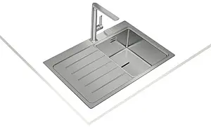 Мойка кухонная Teka Zenit RS15 1B 1D L 78 нержавеющая сталь полированная 115100009 Мойка кухонная Teka Zenit RS15 1B 1D L 78 нержавеющая сталь полированная 115100009, 3