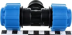 Тройник компрессионный переходной 25мм x 1&quot;н x 25мм ТПК-Аква 51250125, 5