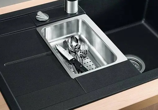 Мойка кухонная Blanco Metra 6 S Compact 78 черный 525925 Мойка кухонная Blanco Metra 6 S Compact 78 черный 525925