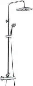 Душевая система с термостатом для душа Wasserkraft хром A13302 Душевая система с термостатом для душа Wasserkraft хром A13302, 1