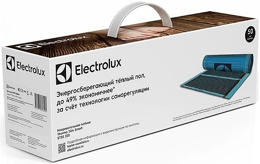 Пленочный теплый пол Electrolux Thermo Slim Smart 1100Вт 5.0м² ETSS 220-5