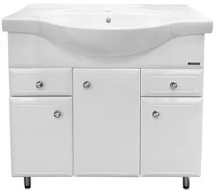 Тумба-умывальник напольная Comforty Сочи 85 белый Тумба-умывальник напольная Comforty Сочи 85 белый, 1