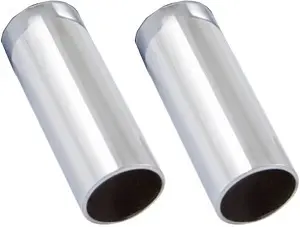 Двойная розетка с маскировочными трубками 50мм Schlosser хром 603000097.01 Двойная розетка с маскировочными трубками 50мм Schlosser хром 603000097.01, 3