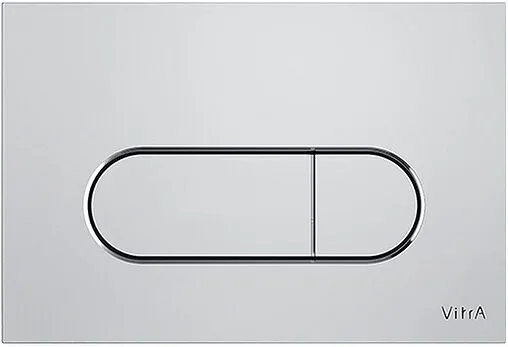 Инсталляция для подвесного унитаза Set 3 в 1 VitrA Core 800-1873 с кнопкой хром глянцевый