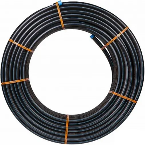 Труба ПНД питьевая Джилекс 25 x 2.0 мм SDR13.6 РЕ100 черная бухта 100м 9500