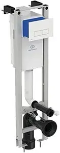 Инсталляция для подвесного унитаза Set 3 в 1 Ideal Standard Prosys Eco FRAME M E2332AC с кнопкой белый глянцевый Инсталляция для подвесного унитаза Set 3 в 1 Ideal Standard Prosys Eco FRAME M E2332AC с кнопкой белый глянцевый, 1