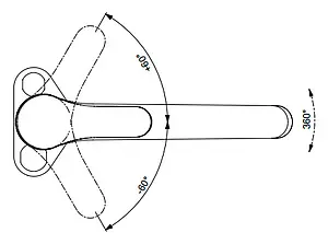 Смеситель для кухни Vidima One хром BA087AA, 3