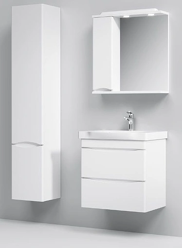 Тумба под умывальник подвесная Am.Pm Like 65 белый M80FHX0652WG