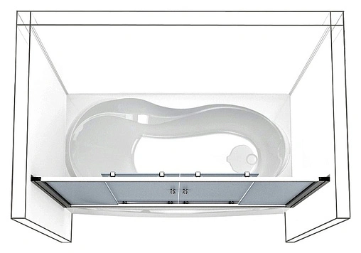 Ванна акриловая Aquanet Corsica 170x75 00203929